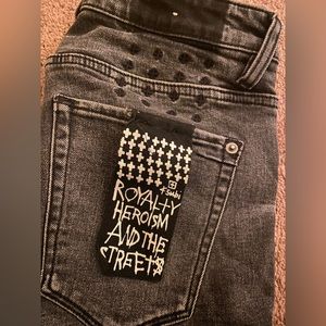 Men KSUBI Jeans (Washed Black)